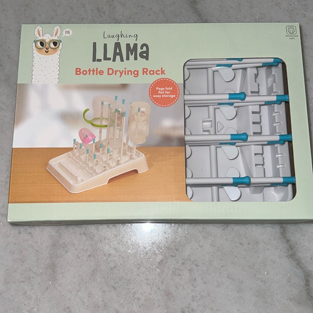 Laughing Llama Bottle Drying Rack